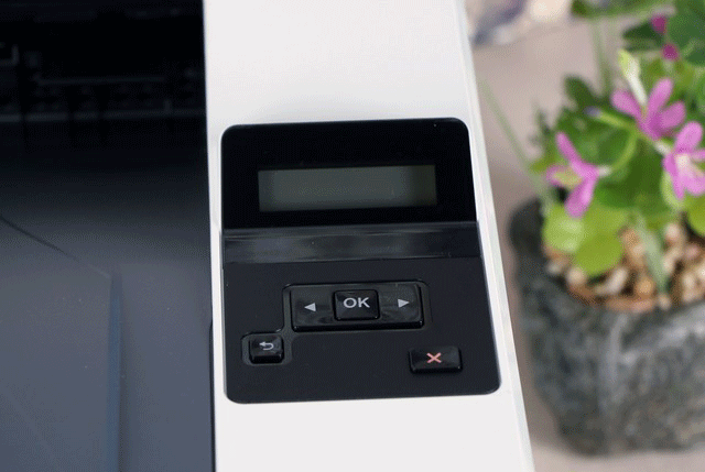 自助打印机控制面板