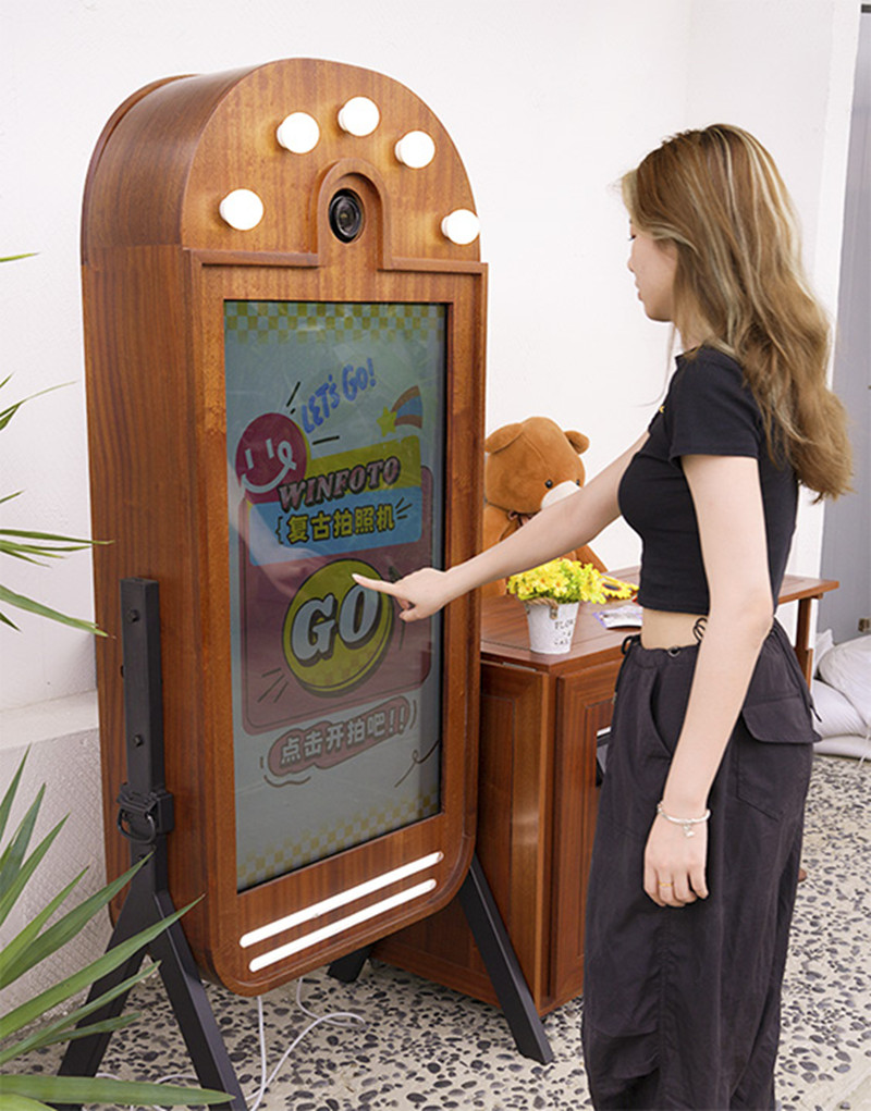 复古互动拍照机